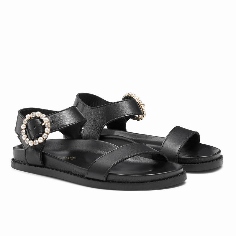 Russell And Bromley Ariel Ženske Sandale Crne | NNG763JC