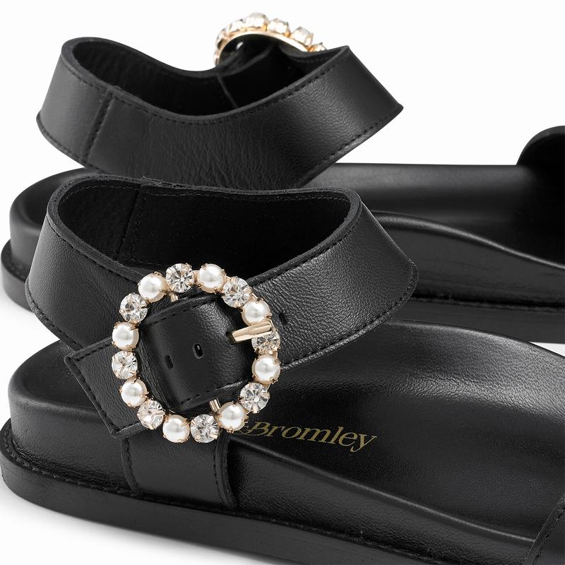 Russell And Bromley Ariel Ženske Sandale Crne | NNG763JC