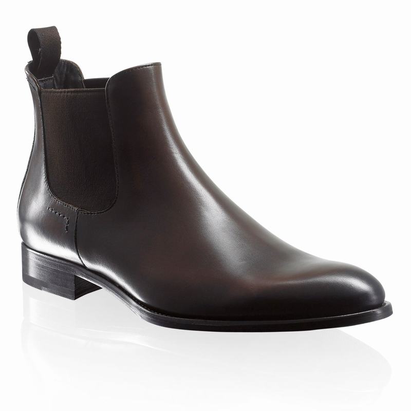 Russell And Bromley Beechwood Muške Chelsea Čizme Smeđe | PVC9228WN