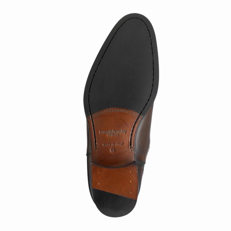 Russell And Bromley Beechwood Muške Chelsea Čizme Smeđe | PVC9228WN