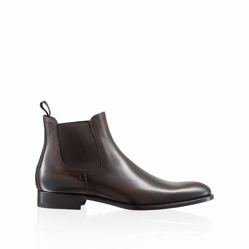 Russell And Bromley Beechwood Muške Chelsea Čizme Smeđe | PVC9228WN