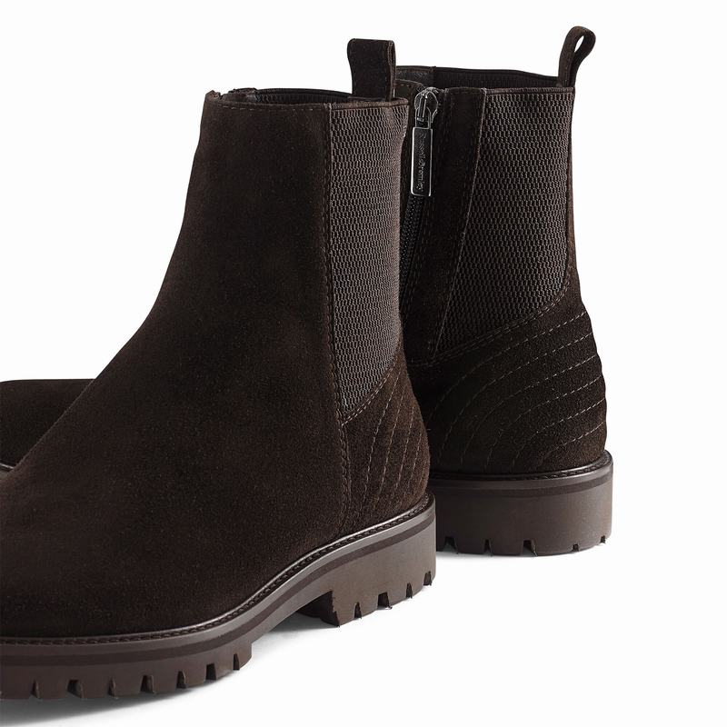 Russell And Bromley Brando Muške Chelsea Čizme Smeđe | ZSG7312MX