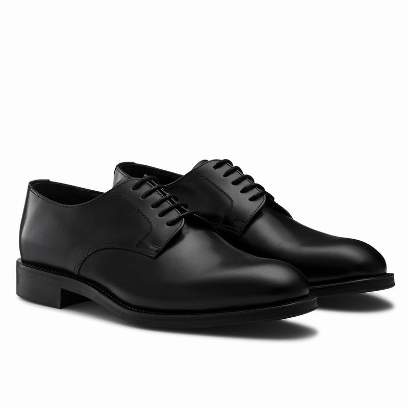 Russell And Bromley Burford Muške Derby Cipele Crne | KHR685ZT