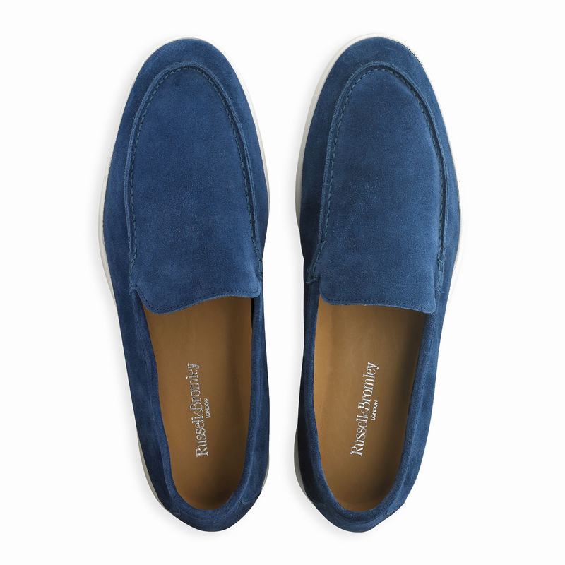 Russell And Bromley Carmel Muške Slip On Cipele Plave | FLZ6936JR