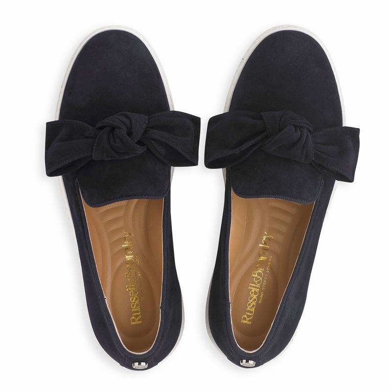 Russell And Bromley Casablanca Ženske Slip On Tenisice Plave | IBQ6549XI