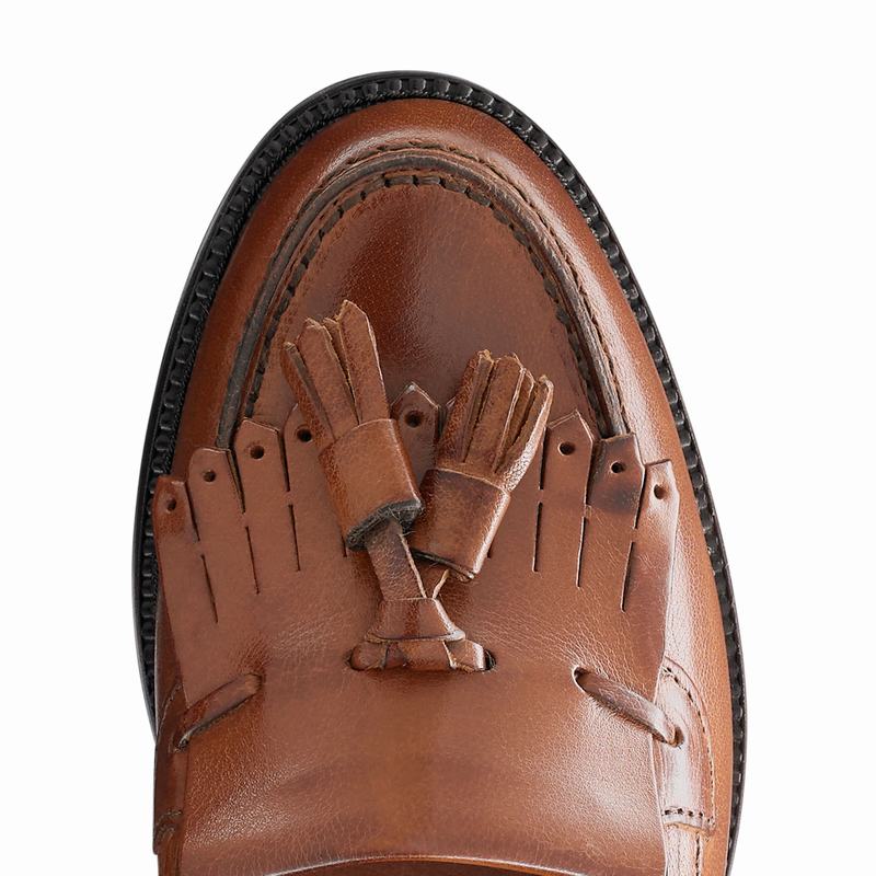 Russell And Bromley Chester Ženske Mokasinke Smeđe | GOE5258DZ