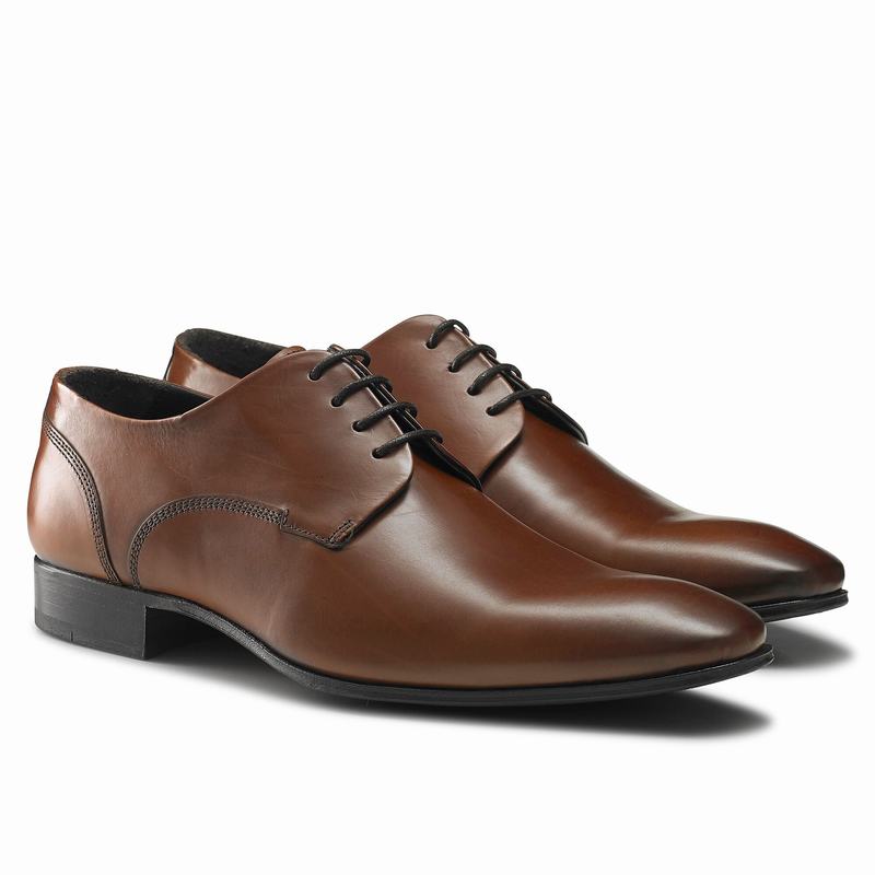 Russell And Bromley City Muške Derby Cipele Smeđe | XAW8837TB