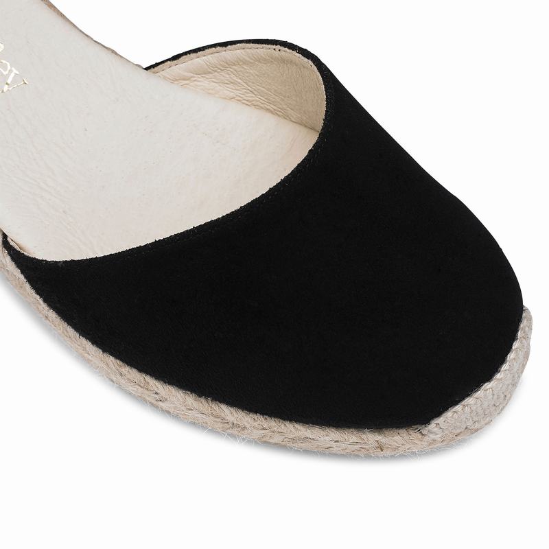 Russell And Bromley Cocowrap Ženske Espadrile Crne | ZLK3156CG