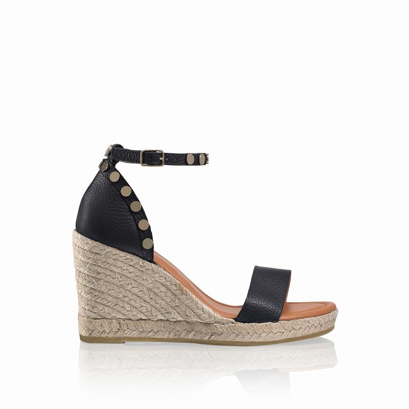 Russell And Bromley Coin Spin Ženske Espadrile Crne | AFM65ON