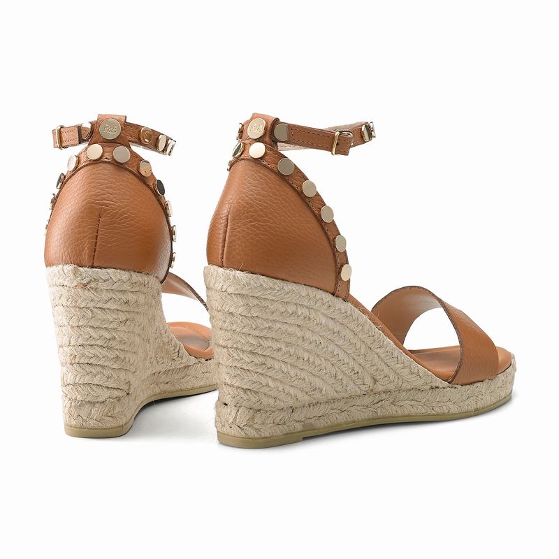 Russell And Bromley Coin Spin Ženske Espadrile Smeđe | YRU9231VA