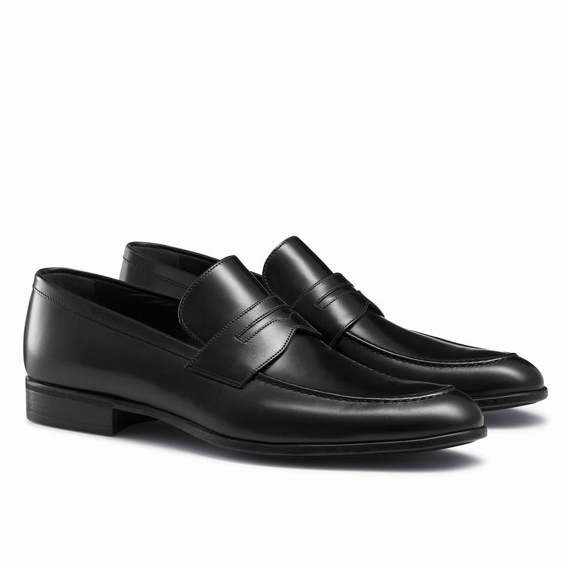 Russell And Bromley Denver Muške Mokasinke Crne | CBU5839CF