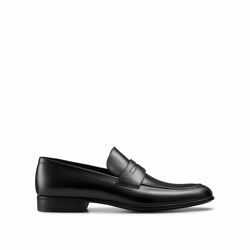 Russell And Bromley Denver Muške Mokasinke Crne | CBU5839CF