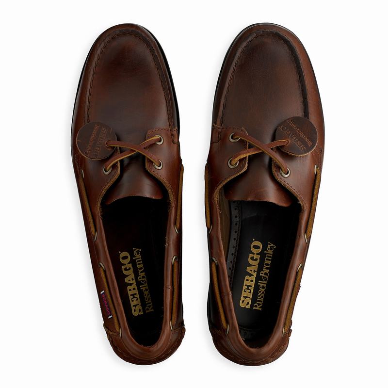 Russell And Bromley Docksides Muške Cipele Za Čamce Smeđe | XAI9584MO