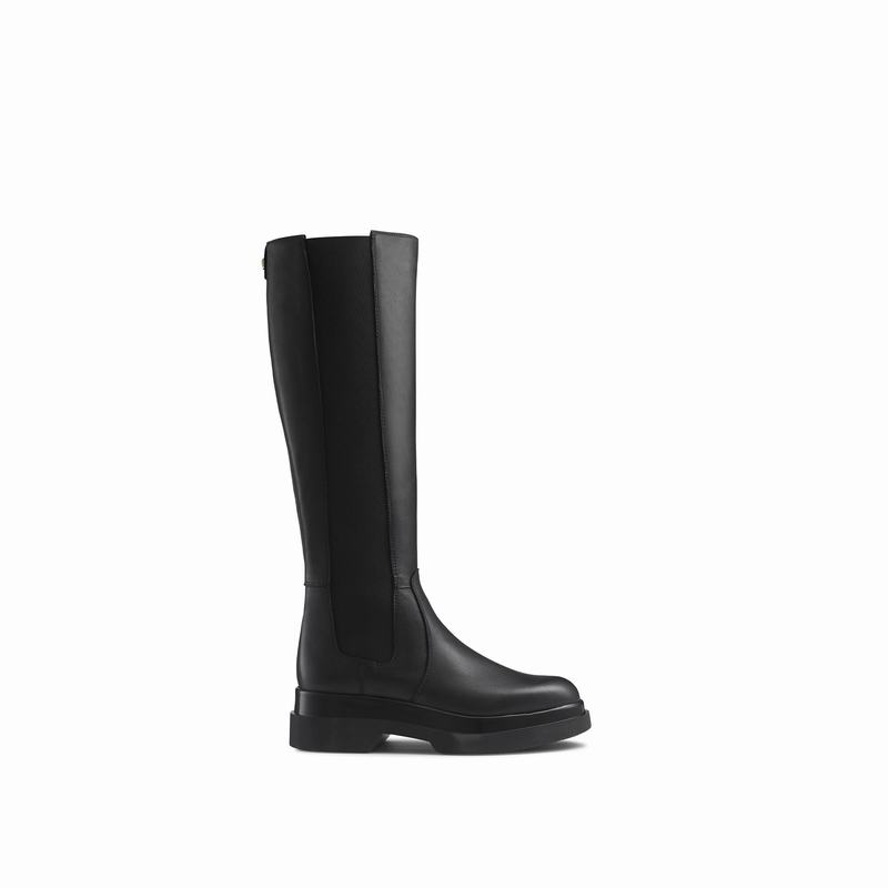 Russell And Bromley Everglade Ženske Knee-high Boots Crne | KZL2452QU