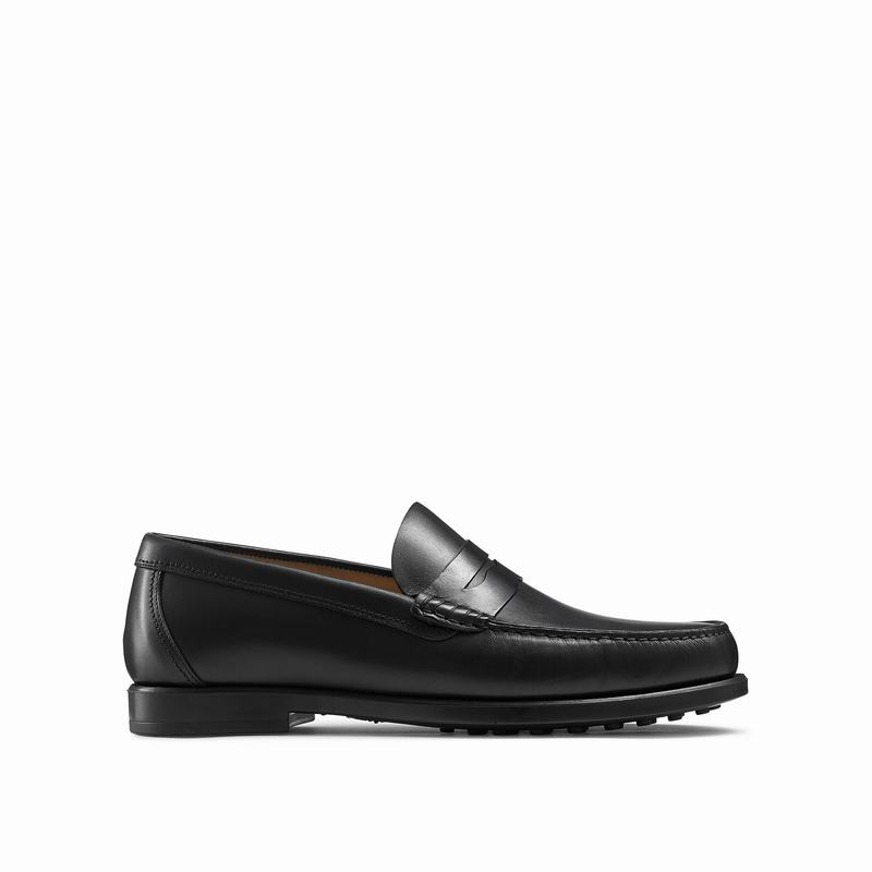 Russell And Bromley Hard Wear Muške Mokasinke Crne | RTU714WL