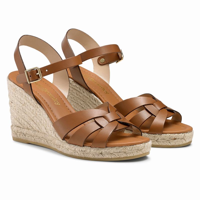 Russell And Bromley Headspin Ženske Espadrile Smeđe | UXB1133EF