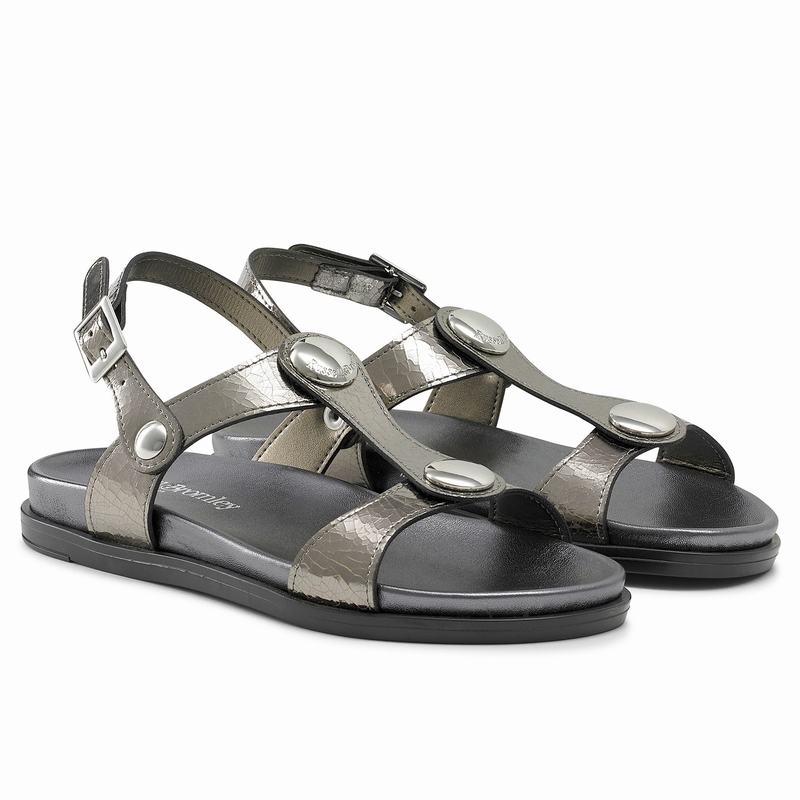 Russell And Bromley Laura Ženske Sandale Metalne | PFD2585LK