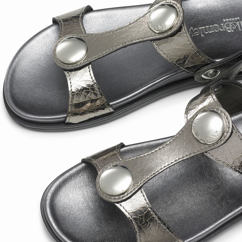 Russell And Bromley Laura Ženske Sandale Metalne | PFD2585LK