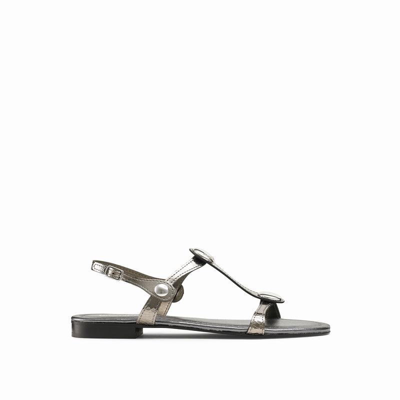 Russell And Bromley Lauren Ženske Sandale Metalne | UQH5934IP