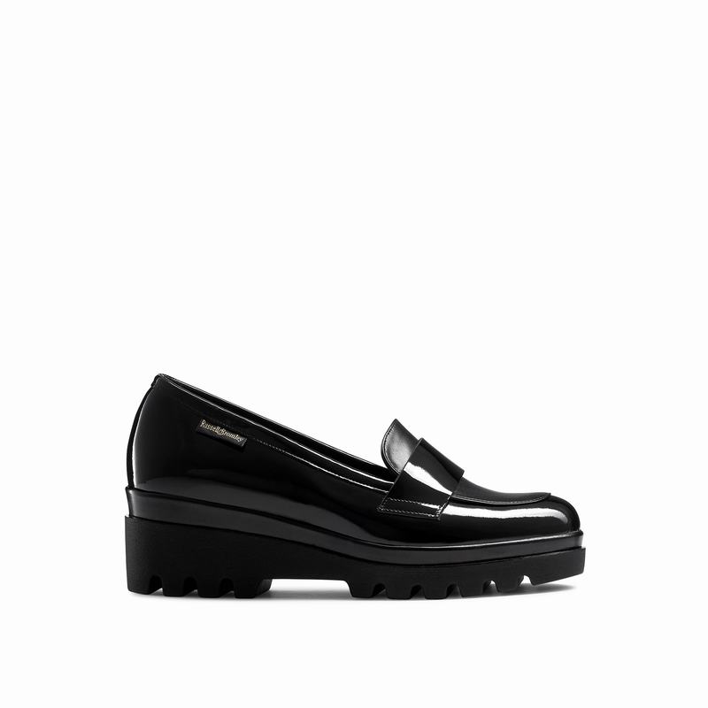 Russell And Bromley Limbo Ženske Mokasinke Crne | FZR7190RN