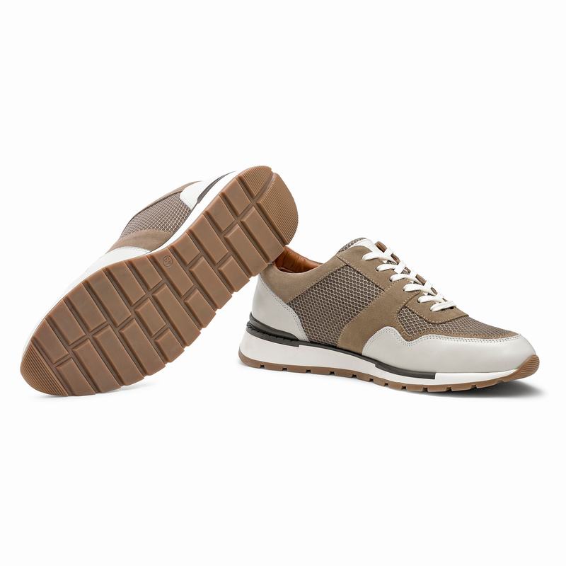 Russell And Bromley Lomond Muške Niske Tenisice Smeđe | EOJ6219MR