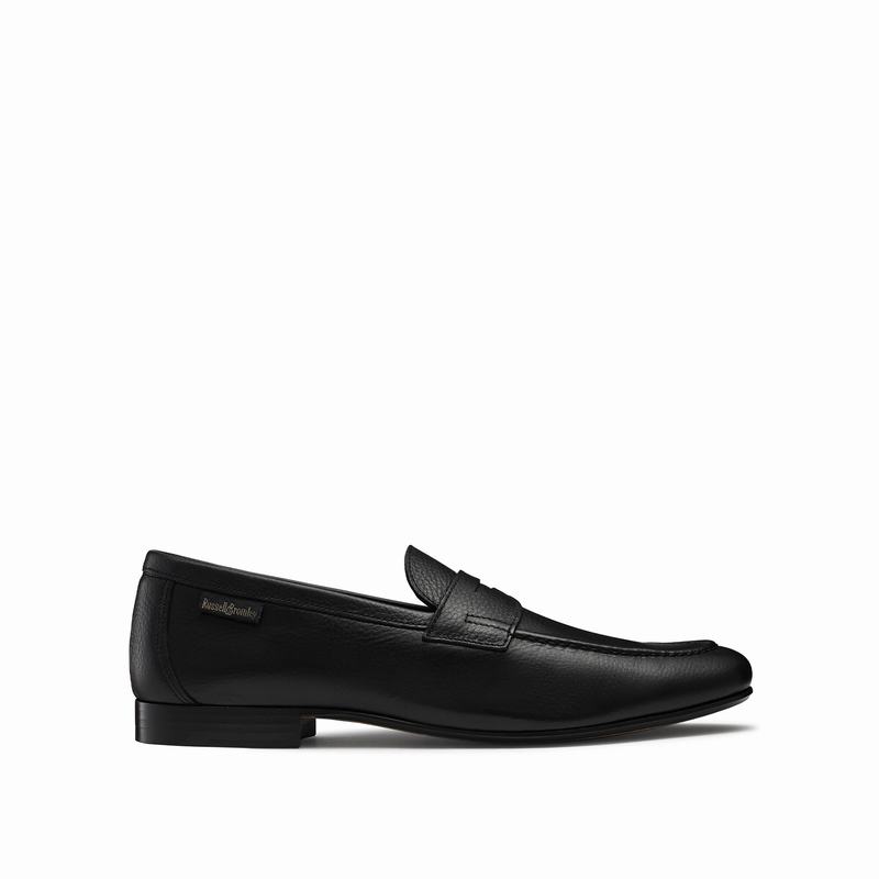 Russell And Bromley Outline Muške Mokasinke Crne | BBU4378PG