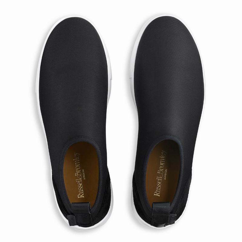 Russell And Bromley Park Flex Ženske Tenisice s Platformom Crne | MFG6281XM