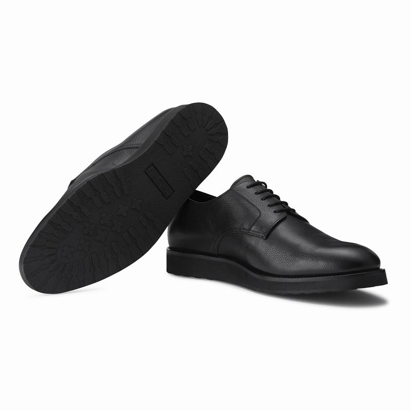 Russell And Bromley Passport Muške Derby Cipele Crne | VNJ3071QB