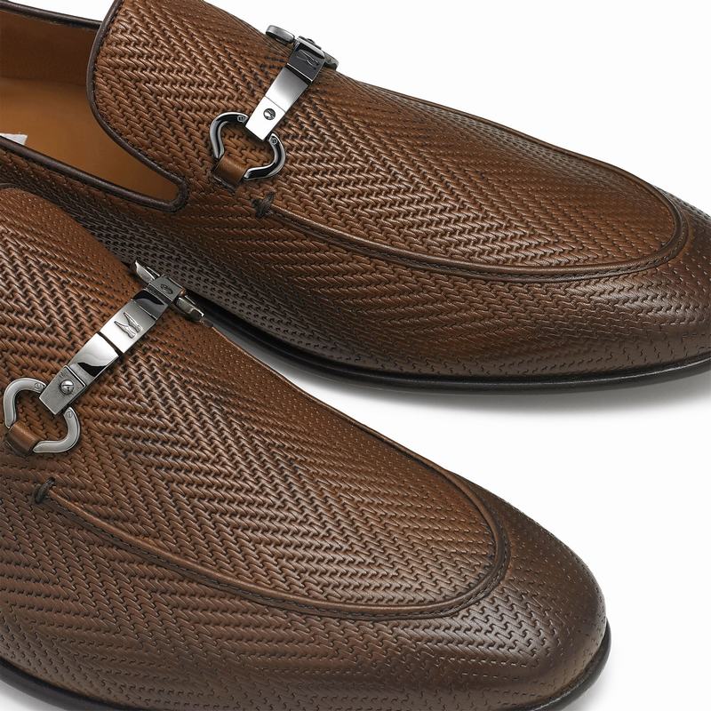 Russell And Bromley Pluto Muške Mokasinke Smeđe | TUQ7059EZ