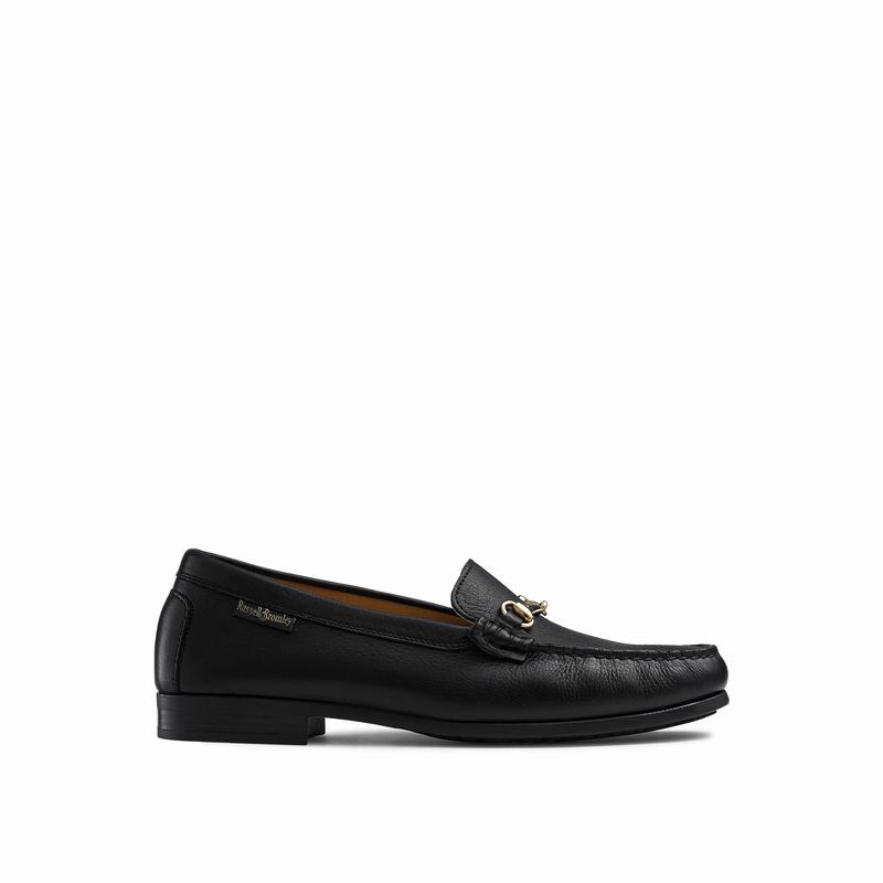 Russell And Bromley Poshmoc Ženske Mokasinke Crne | SQY4919EO