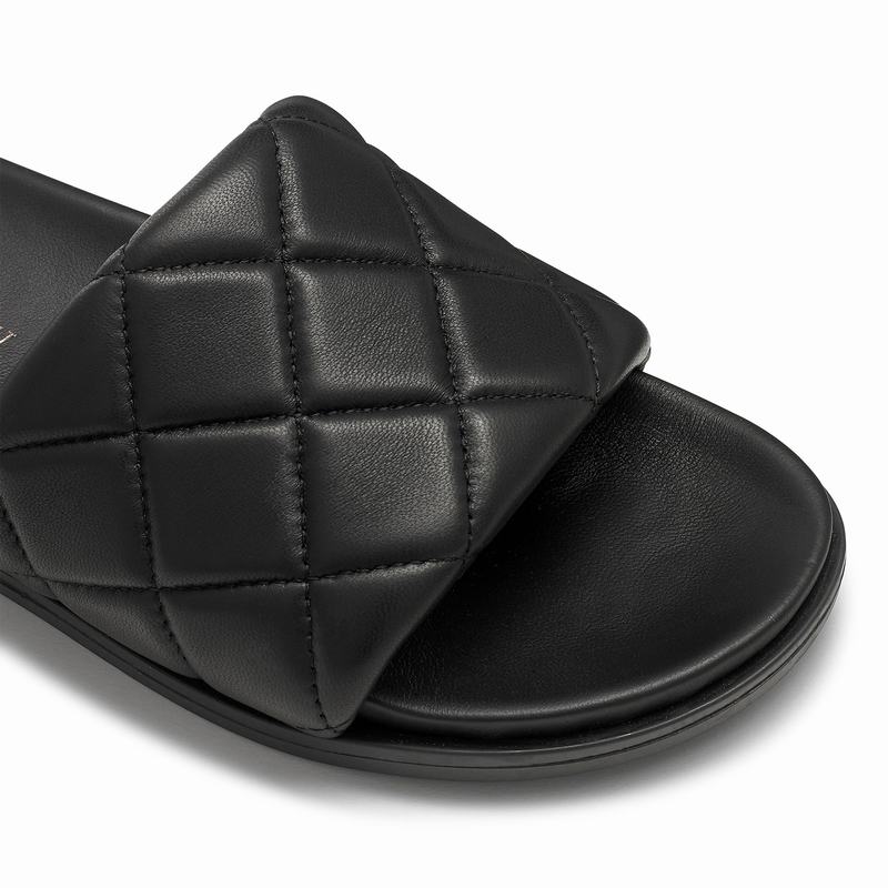 Russell And Bromley Quiltsoft Ženske Mules Crne | KPH626XC