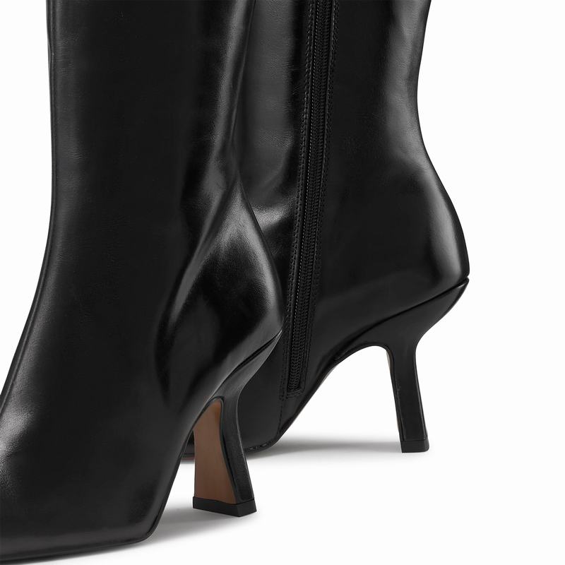 Russell And Bromley Razor Ženske Knee-high Boots Crne | OCB9867VK