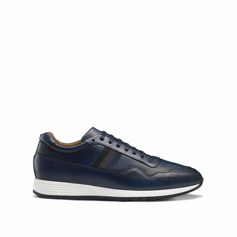 Russell And Bromley Run Time Muške Niske Tenisice Plave | HOE1817FX