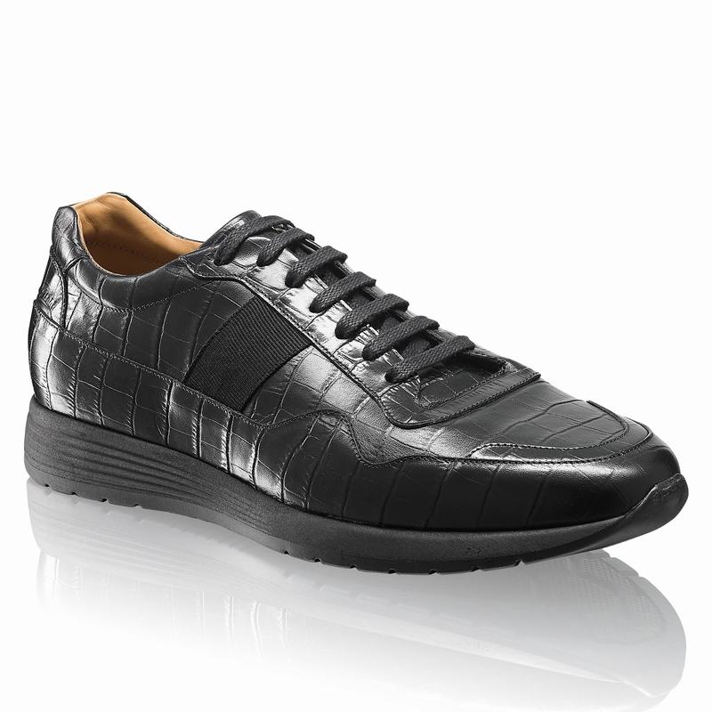 Russell And Bromley Run Time Muške Niske Tenisice Crne | MPY3514SD