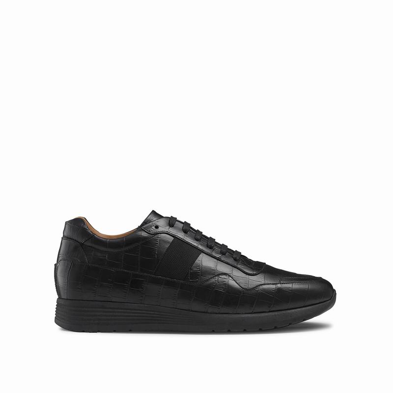 Russell And Bromley Run Time Muške Niske Tenisice Crne | MPY3514SD