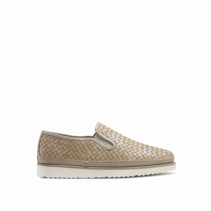 Russell And Bromley Sanmarina Ženske Slip On Tenisice Smeđe | FCU6999JM