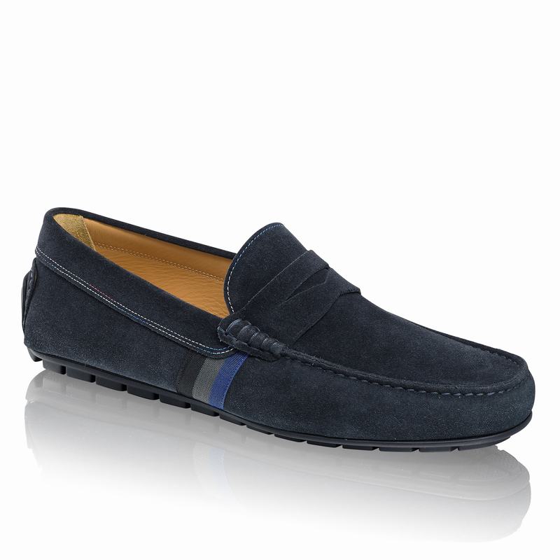 Russell And Bromley Soft Wear Muške Mokasinke Plave | IAO6372WI