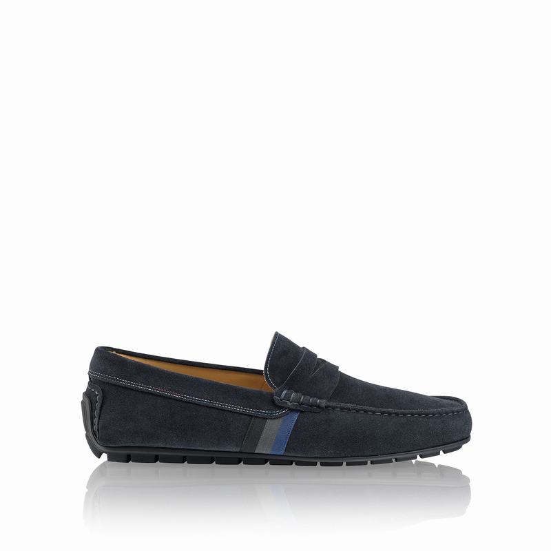 Russell And Bromley Soft Wear Muške Mokasinke Plave | IAO6372WI