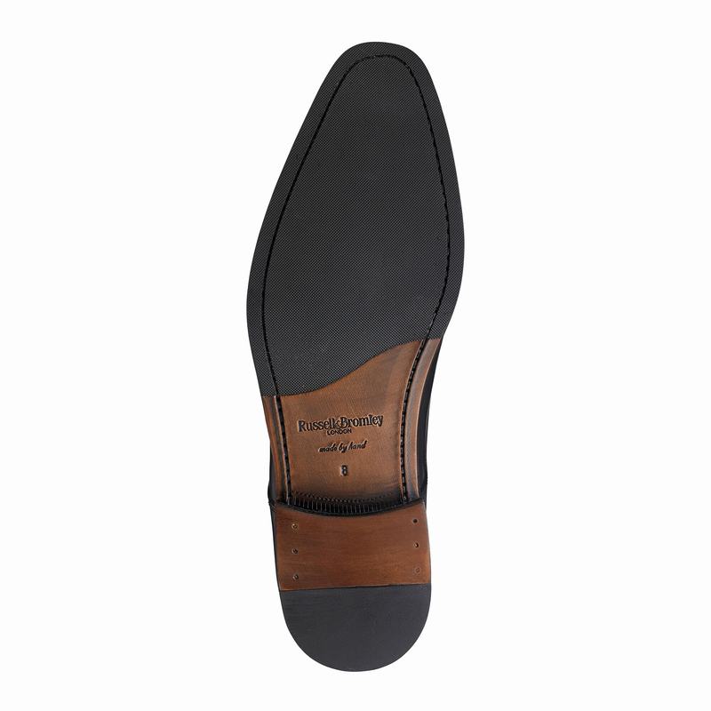 Russell And Bromley Spectrum Muške Derby Cipele Crne | JOR7817FD