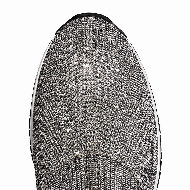 Russell And Bromley Stretchout Ženske Slip On Tenisice Metalne | KTQ2371GV