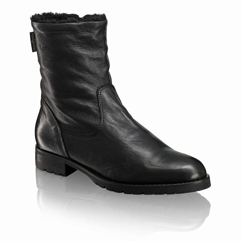 Russell And Bromley Teddy Ženske Gležnjače Crne | LMD1016YA