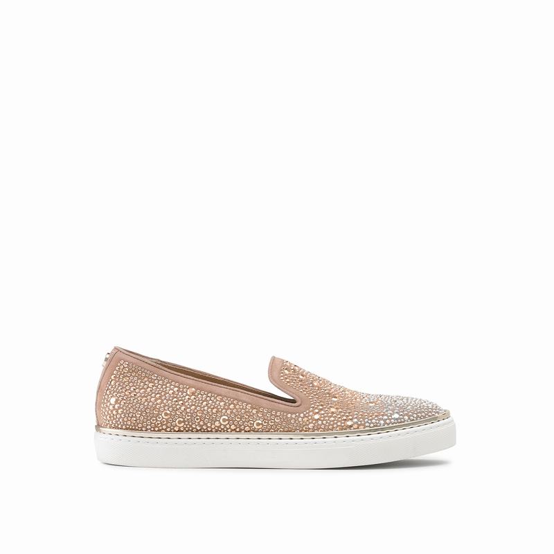 Russell And Bromley Twinkletoe Ženske Slip On Tenisice Roze | DRB10064HA