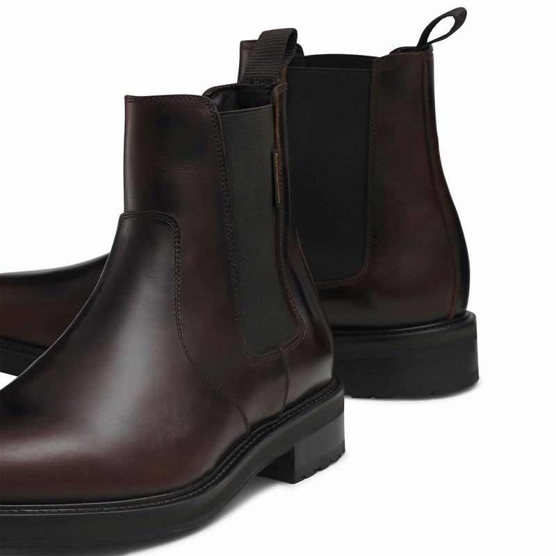 Russell And Bromley Wayside Muške Chelsea Čizme Smeđe | PKV7652PH