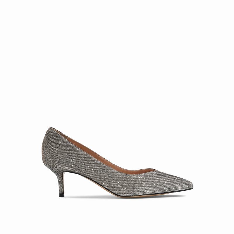 Russell And Bromley 55vcut Ženske Pumpe Metalne | VYS5244BK