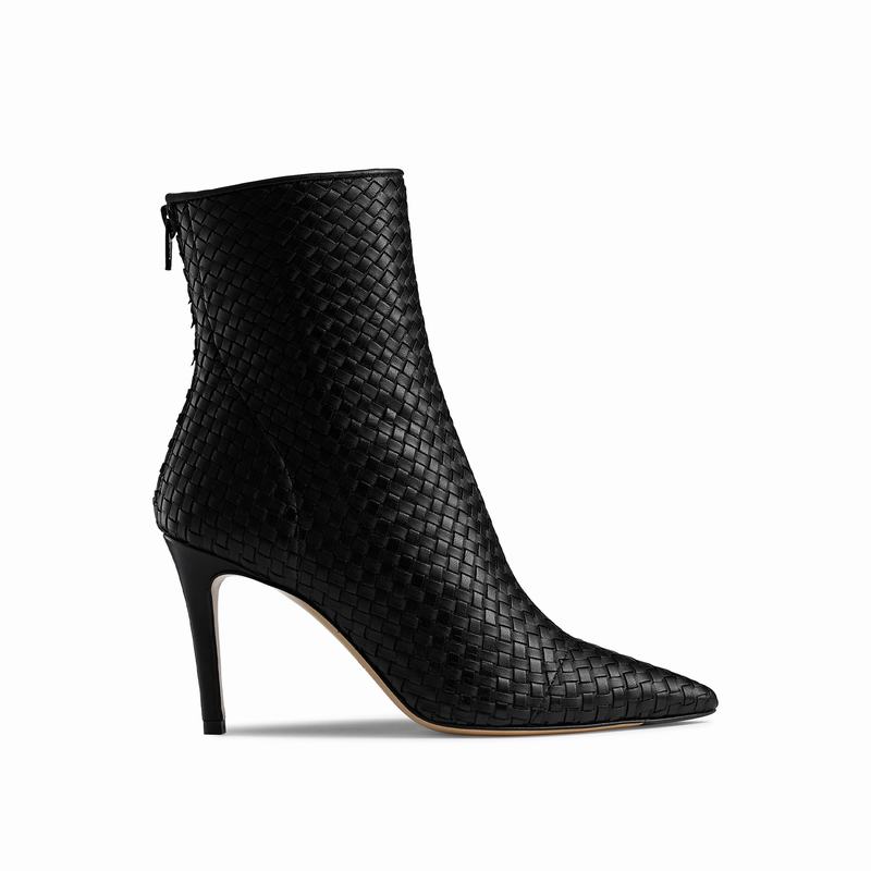 Russell And Bromley 85bootiehi Ženske Gležnjače Crne | YVO7515EP