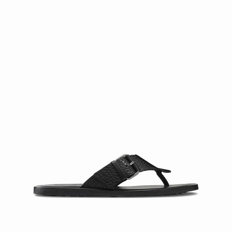 Russell And Bromley Buckle Up Muške Sandale Crne | EIR9100FN