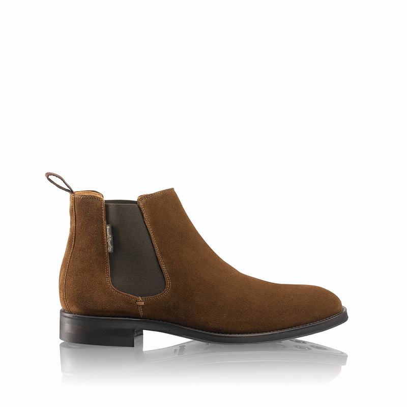 Russell And Bromley Burlington Muške Chelsea Čizme Smeđe | XOF708VI