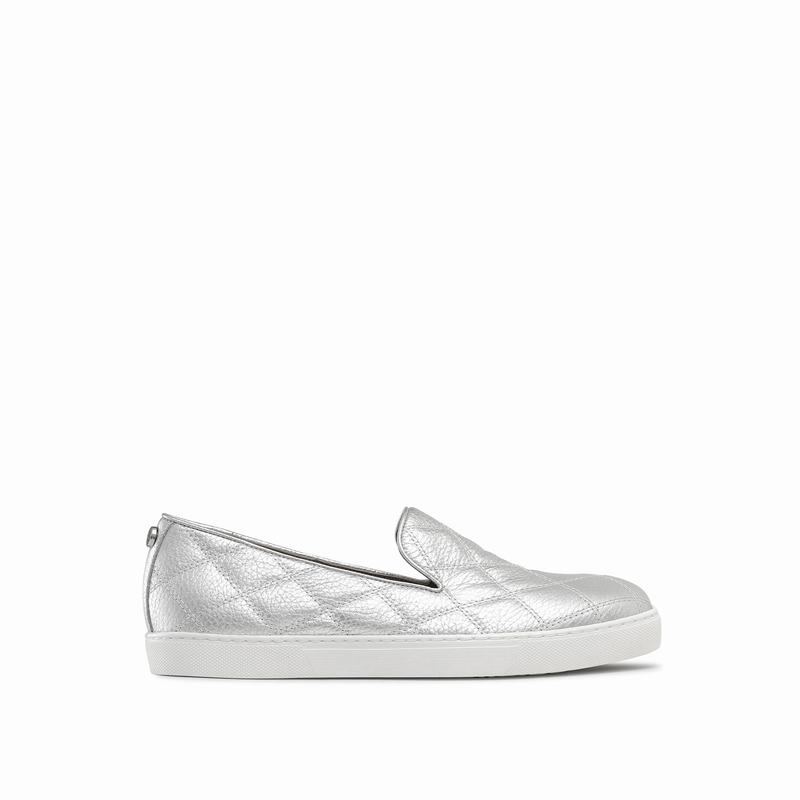 Russell And Bromley Casaquilt Ženske Slip On Tenisice Metalne | PCI3346XB