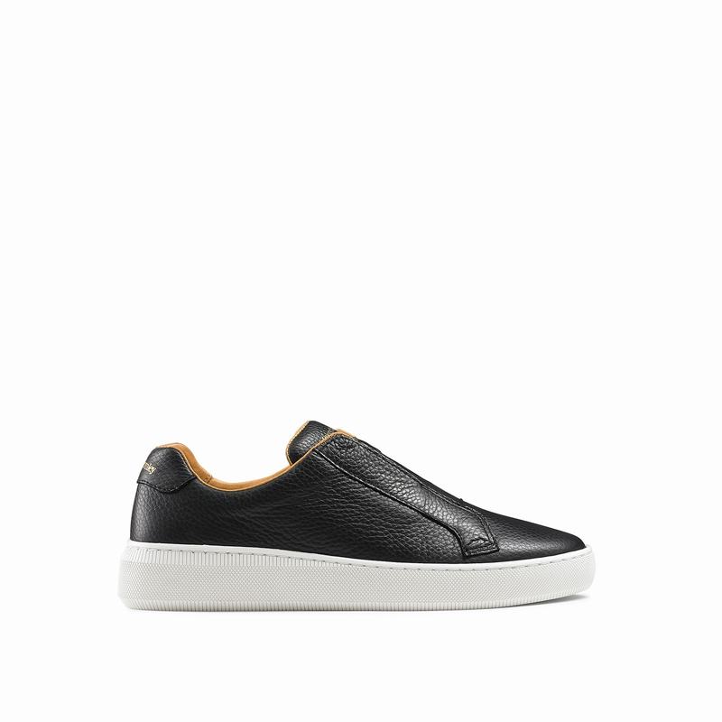 Russell And Bromley Clearway Ženske Slip On Tenisice Crne | MPW3785ZT