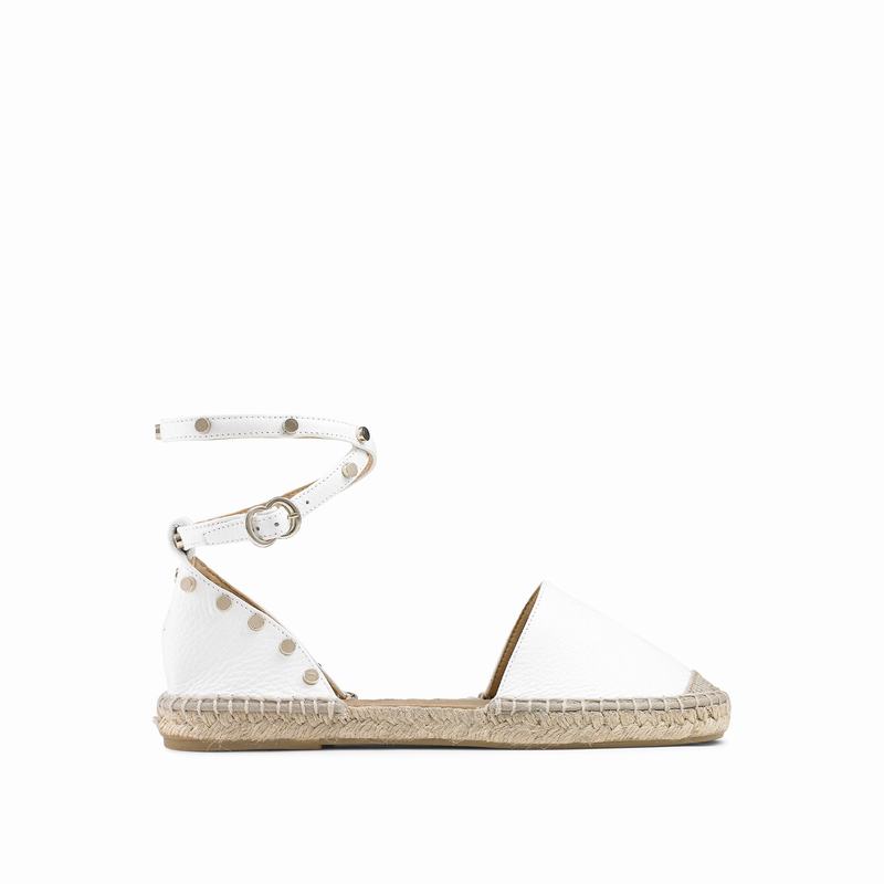 Russell And Bromley Coin Wrap Ženske Espadrile Bijele | TCU5880FO